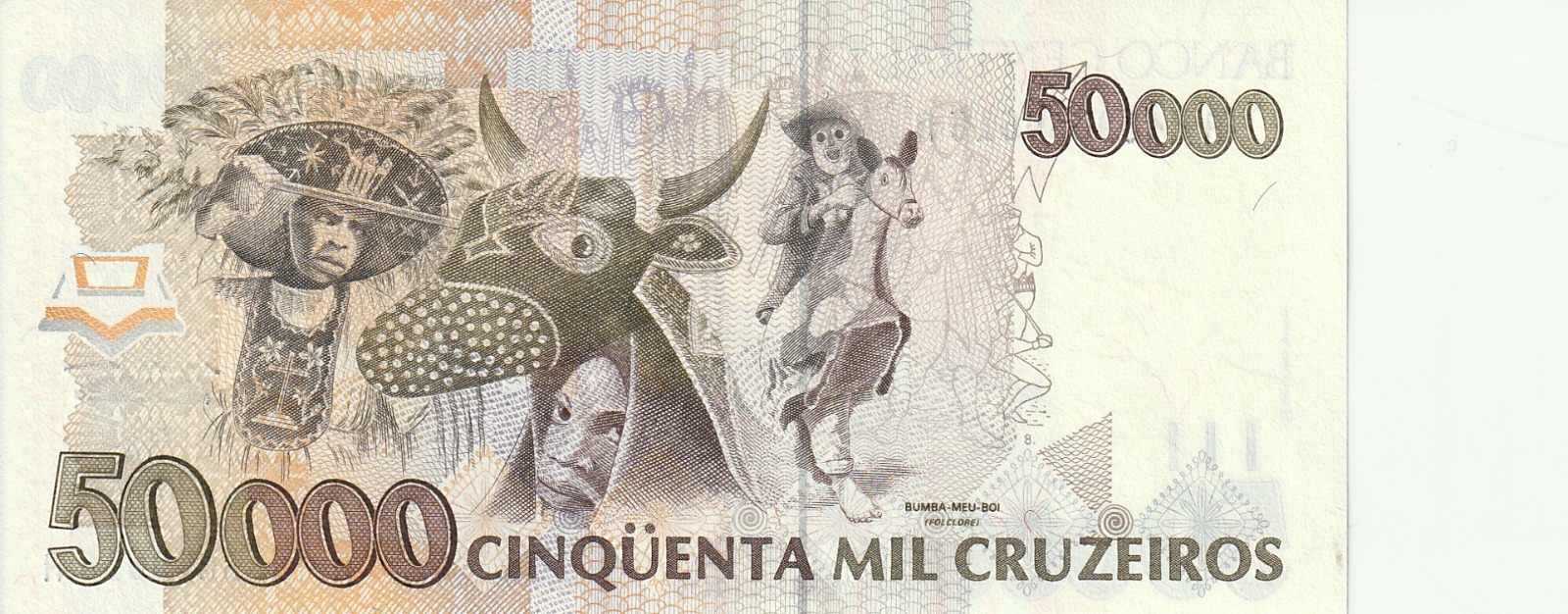 Brezilya 50.000 Cruzieros