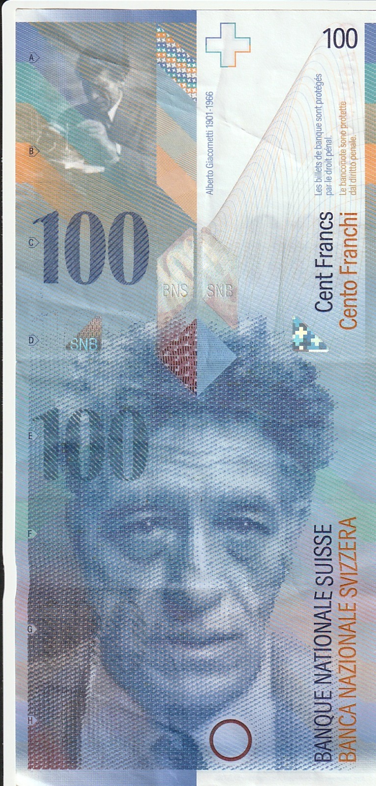 İsviçre 100 Frank