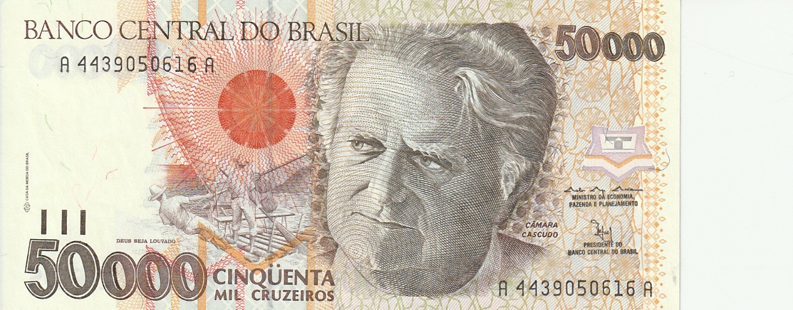 Brezilya 50.000 Cruzieros