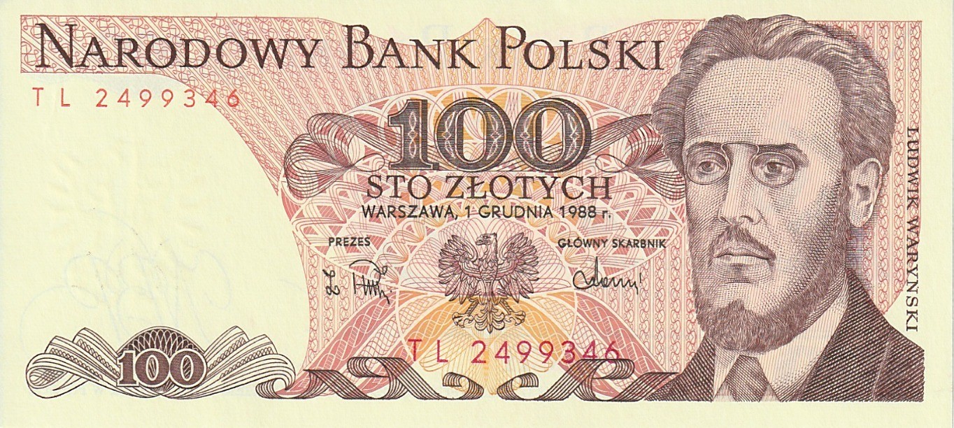 Polonya 100 Zloyt