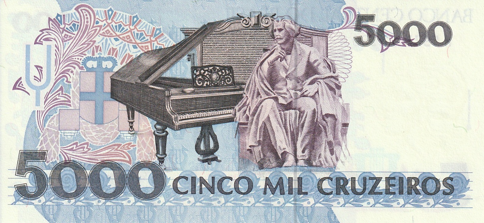 Brezilya 5000 Cruzieros