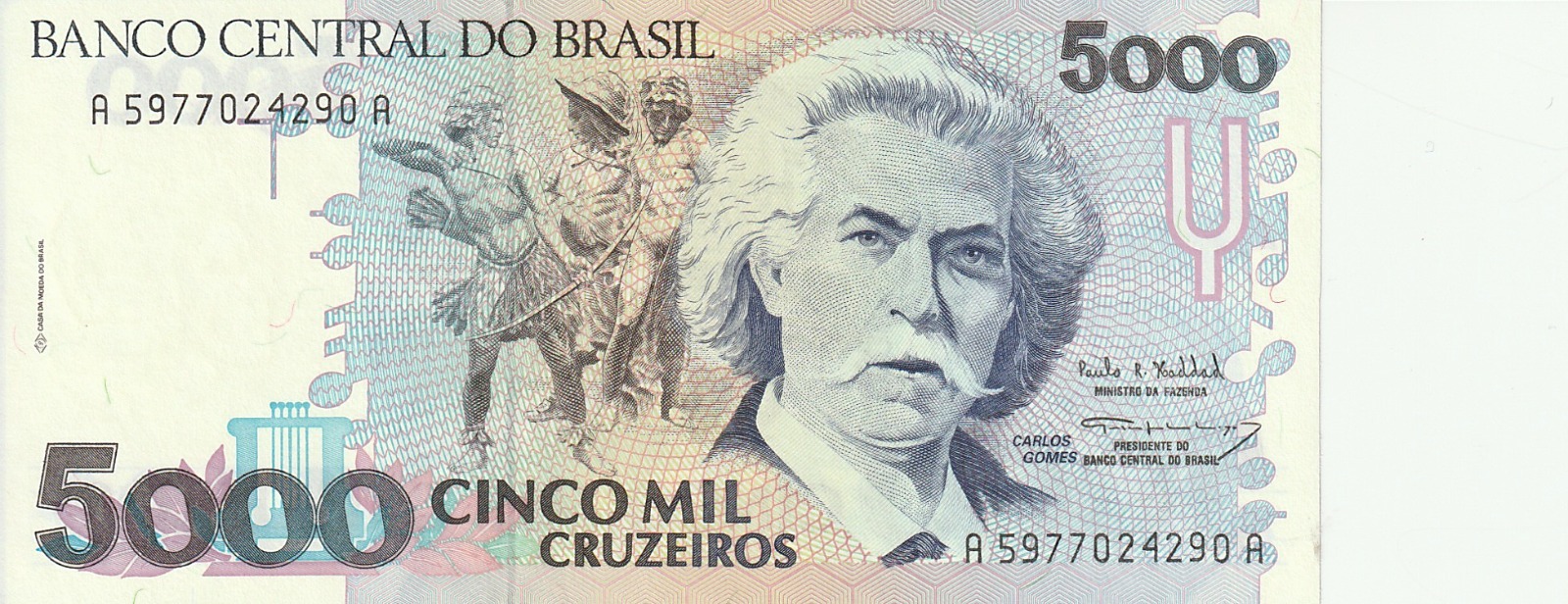 Brezilya 5000 Cruzieros
