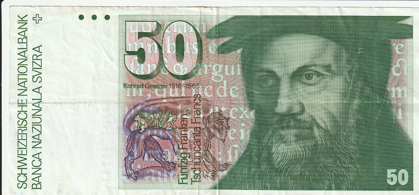 İsviçre 50 Frank 6th Series