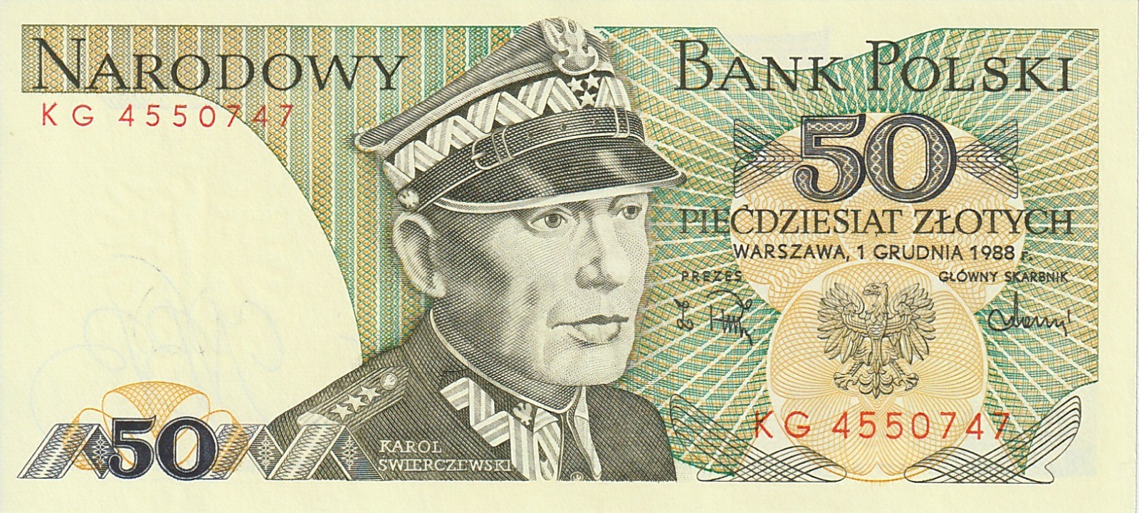 Polonya 50 Zloyt